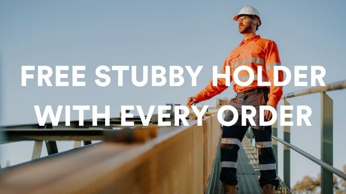 Free Stubby Holder with every order